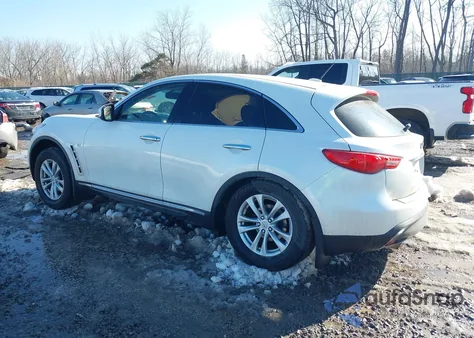 2017 Infiniti Qx70 z USA, uszkodzony, nr VIN JN8CS1MW1HM414117